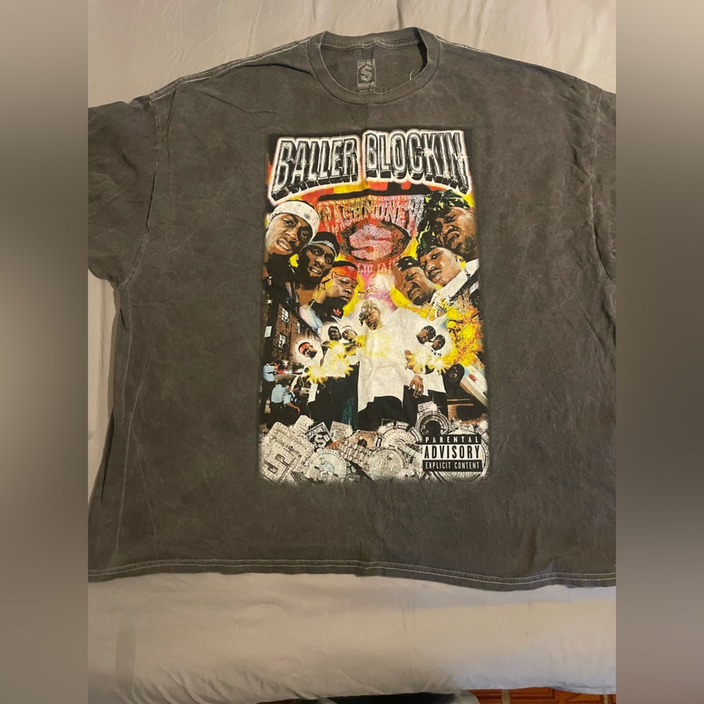 Cash money Gray Graphic T-Shirt
